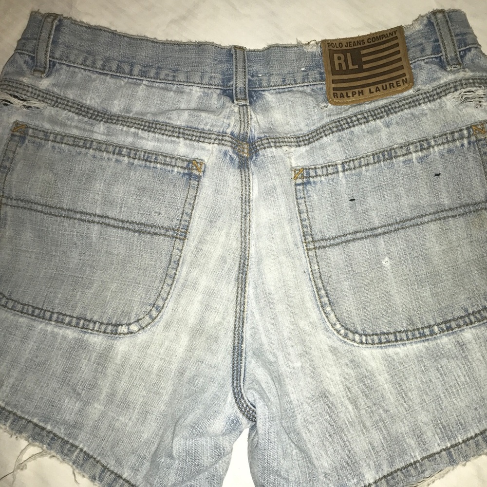Vintage Polo Ralph Lauren mid-rise jean shorts
